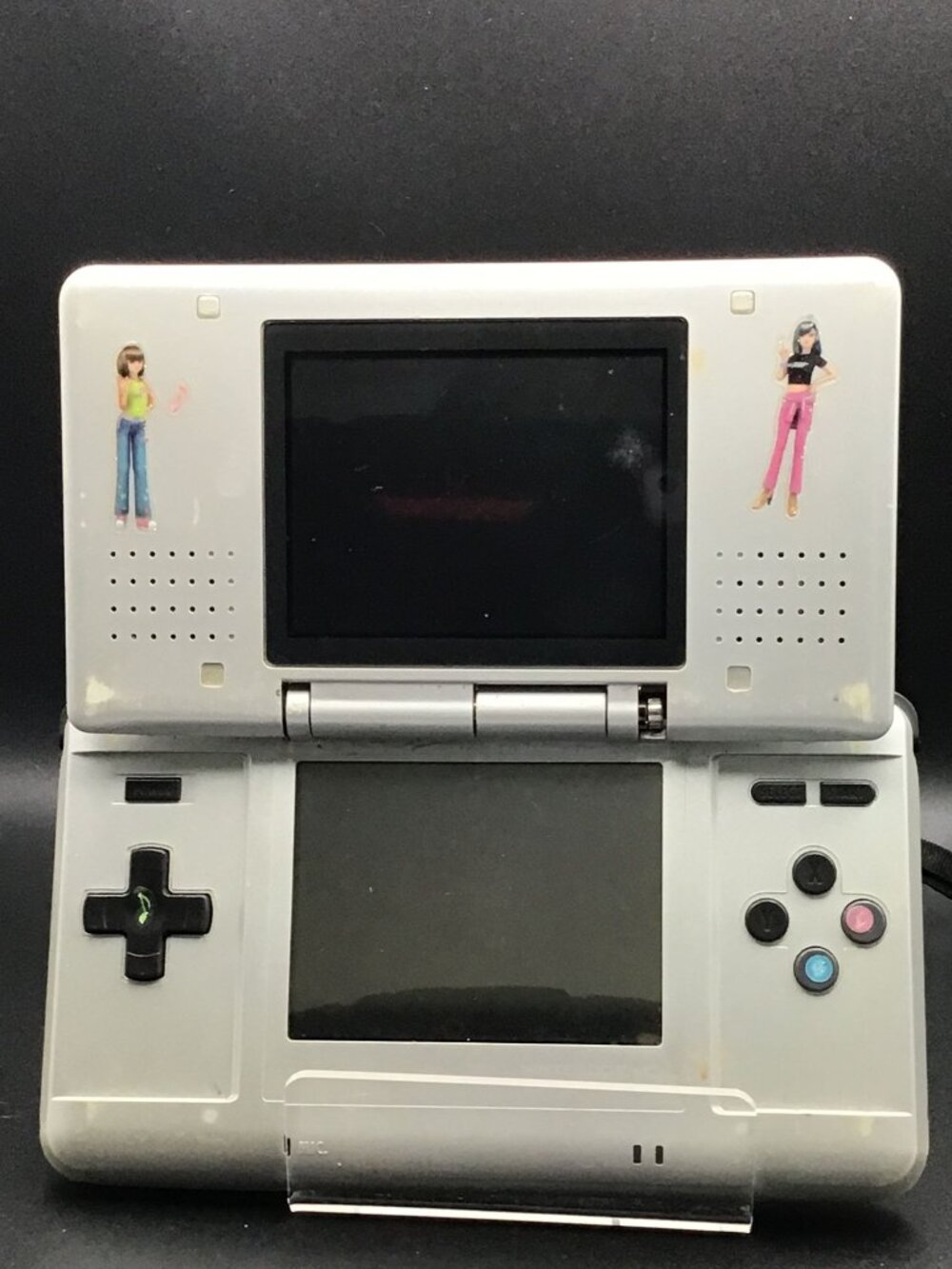 Nintendo DS Original Console NTR-001 Silver Region Free New Charger & Battery Se